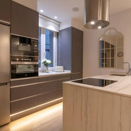 Plaza Campuzano De Suites, Elegante Y Centrico Lägenhet Bilbao